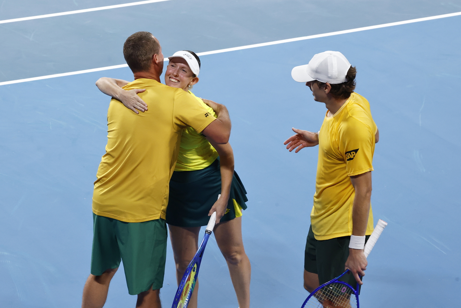 Gospodarze United Cup dostali zimny prysznic, ale otrząsnęli się po nim