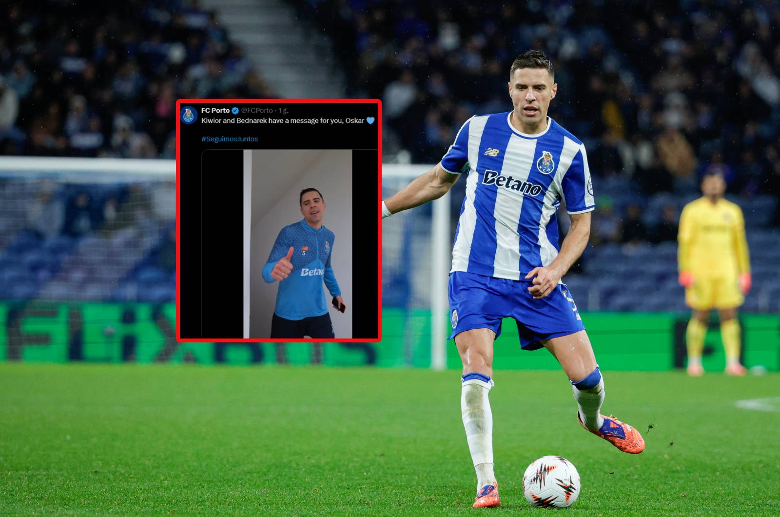 Bednarek i Kiwior zwrócili się do Pietuszewskiego. Porto opublikowało film