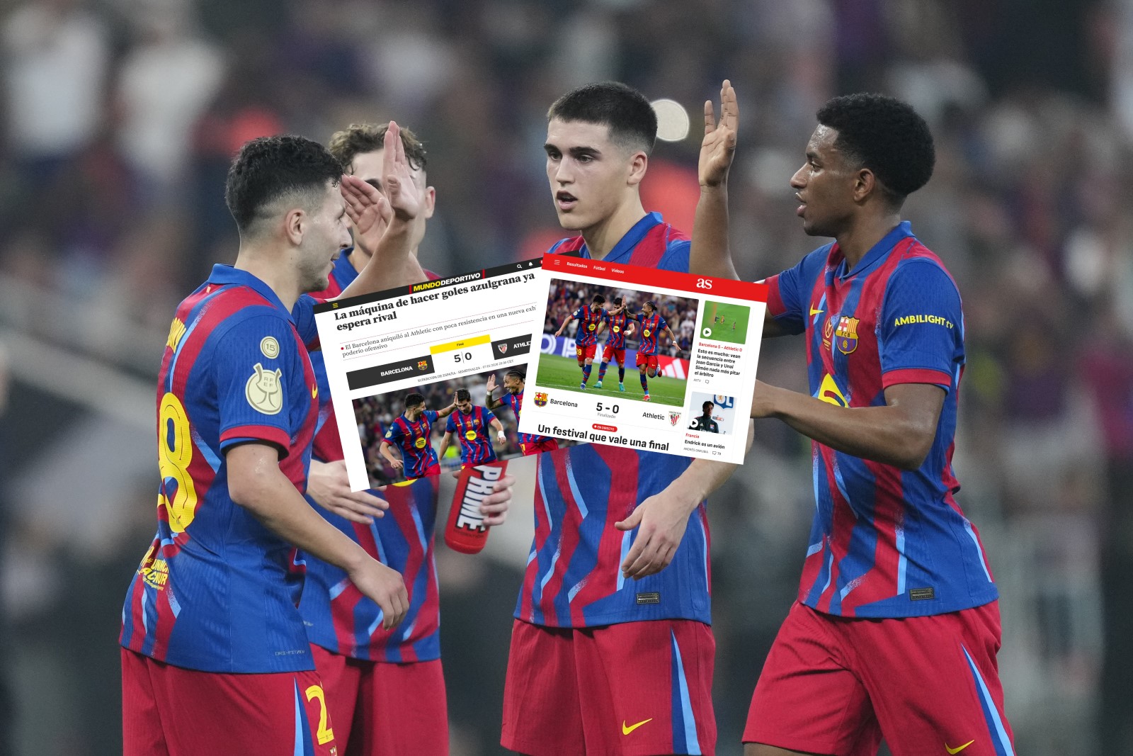 "Maszyna". Hiszpanie zachwyceni po meczu FC Barcelony