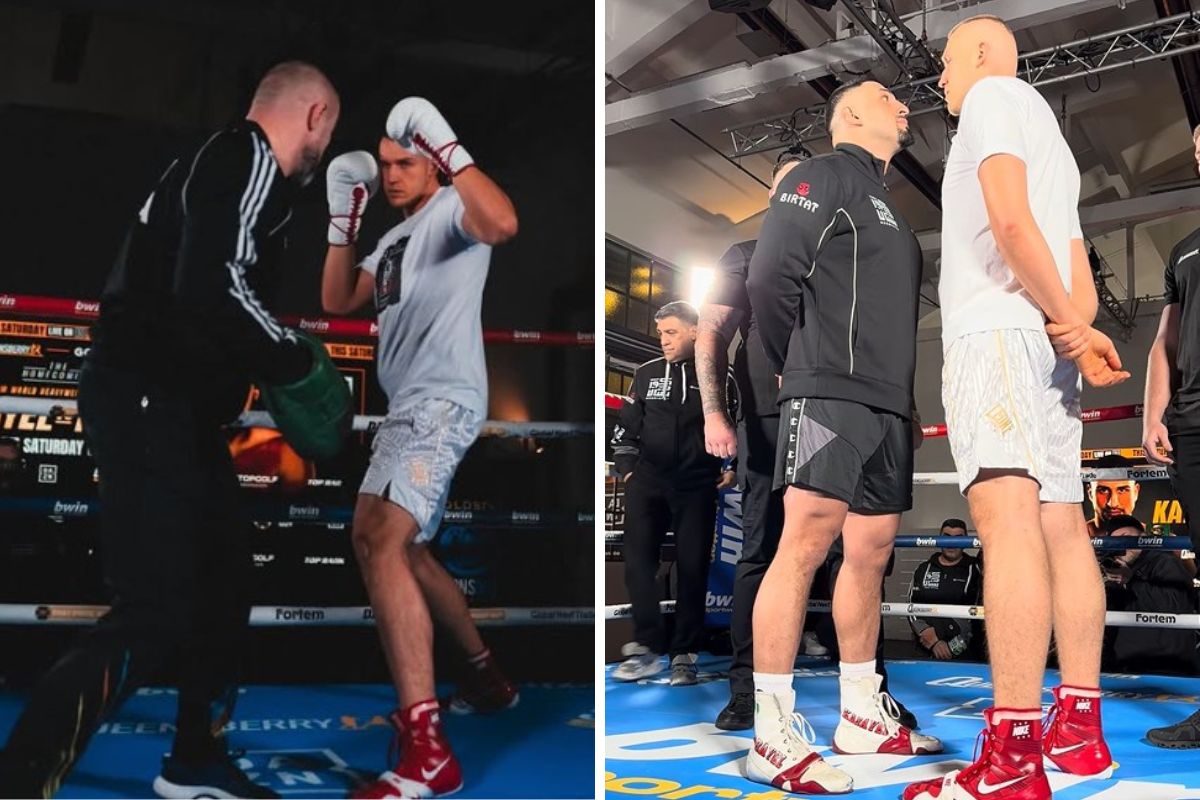 Damian Knyba walczy o marzenia. Spotkał się z Niemcem twarzą w twarz