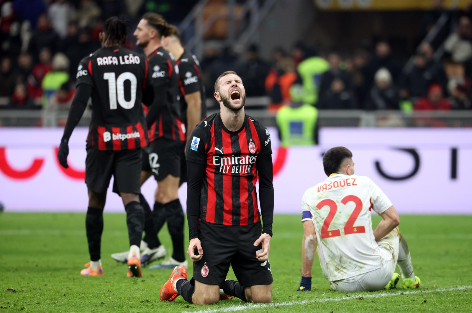 Kolejka zaskoczeń w Serie A. AC Milan zgubił punkty, a mogło być jeszcze gorzej