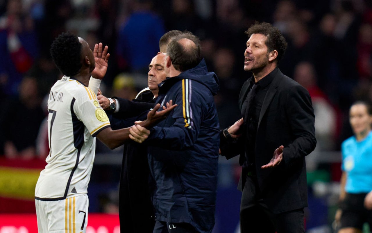 Simeone krzyknął w stronę Viniciusa. To był dopiero początek