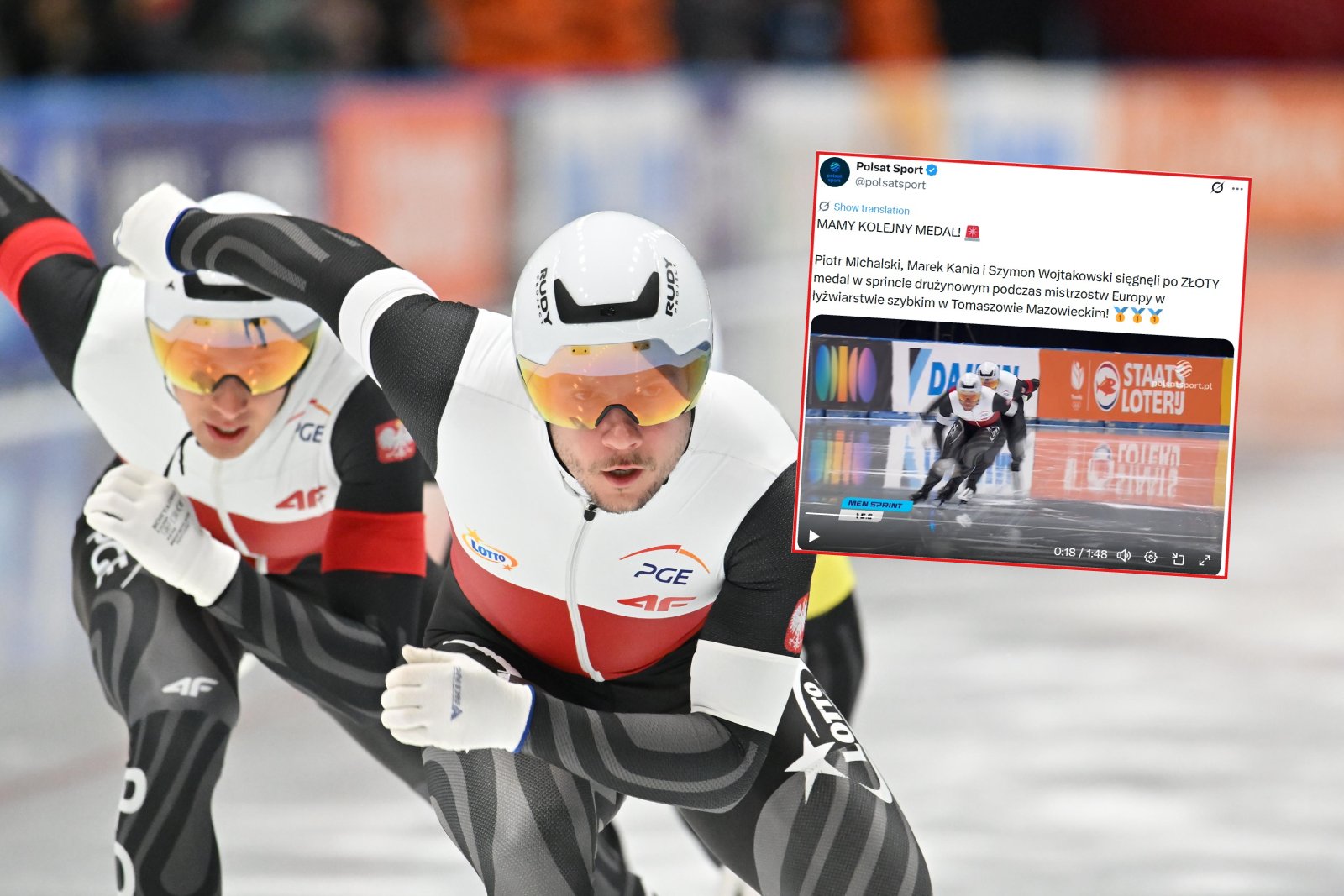 Kolejny złoty medal. Ależ oni to zrobili. Nagranie niesie się po sieci