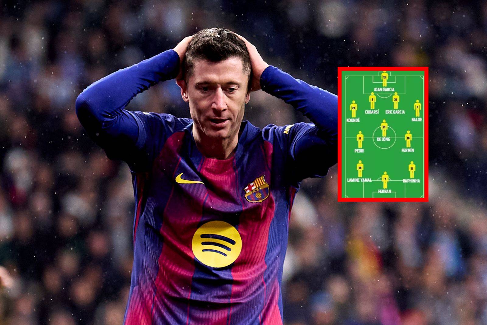 Barcelona gra z Realem. Hiszpanie jednogłośni ws. Lewandowskiego