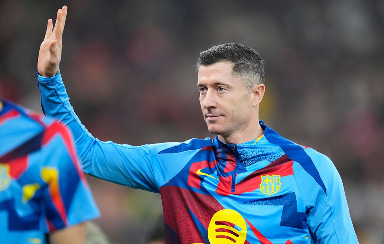 "Przylecieli pogadać z Robertem". To będzie nowy klub "Lewego"?