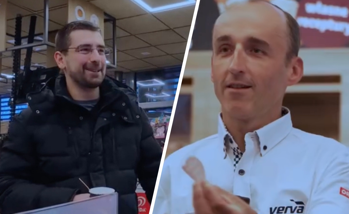 Kubica stanął za kasą. Tak wspomógł WOŚP