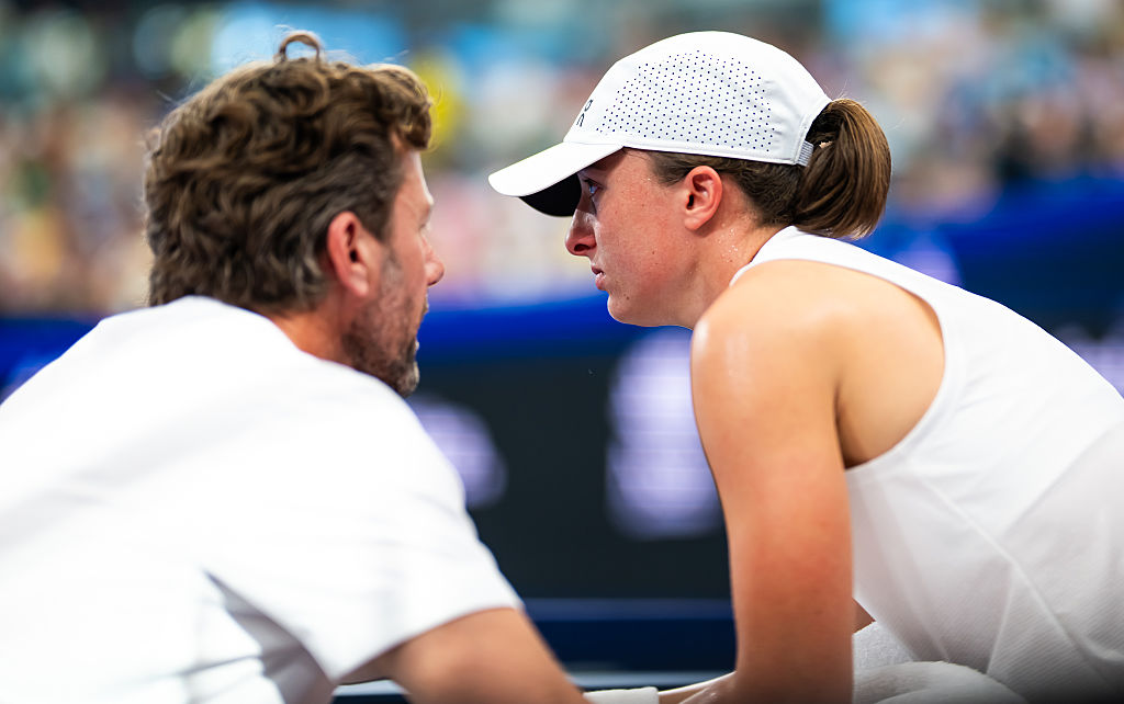 Świątek nagle się rozpłakała. Celt przedstawił swoją teorię