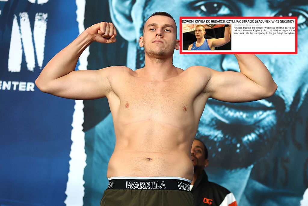 Polski pięściarz wygarnął dziennikarzowi. Teraz się tłumaczy. "Cebulactwo"