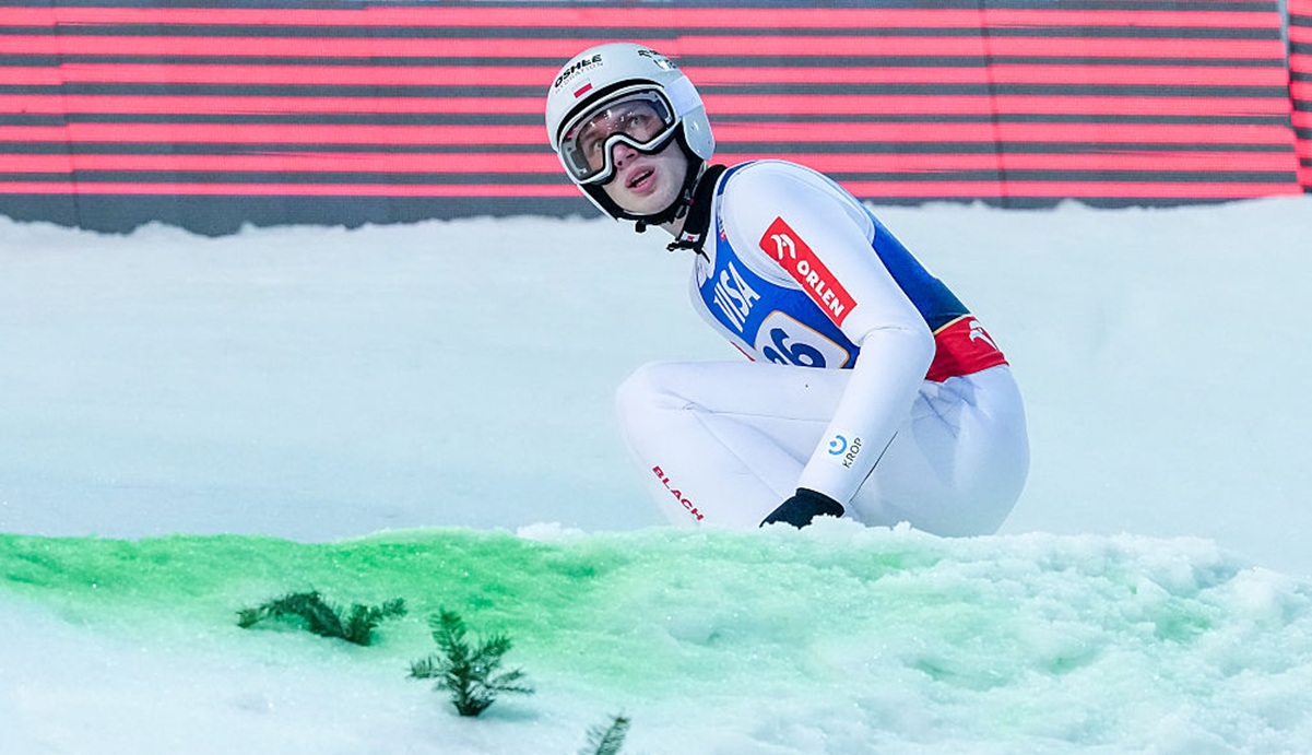 Tomasiak wyjaśnił, co się stało. "Po prostu spadłem"