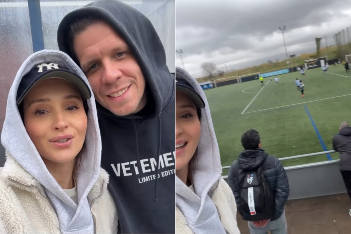 Szczęsny wybrał się na mecz. Zobacz, komu kibicował