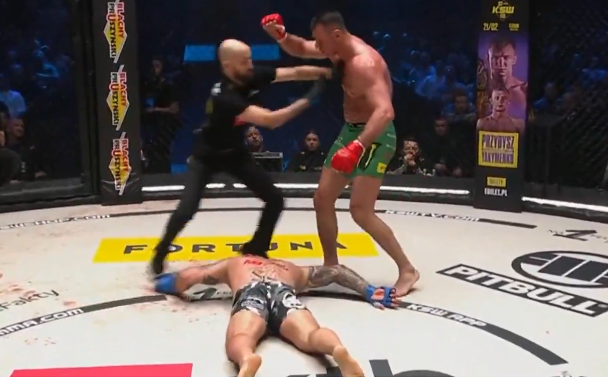 Ależ nokaut! Brutalne zakończenie walki Wrzosek - Bajor