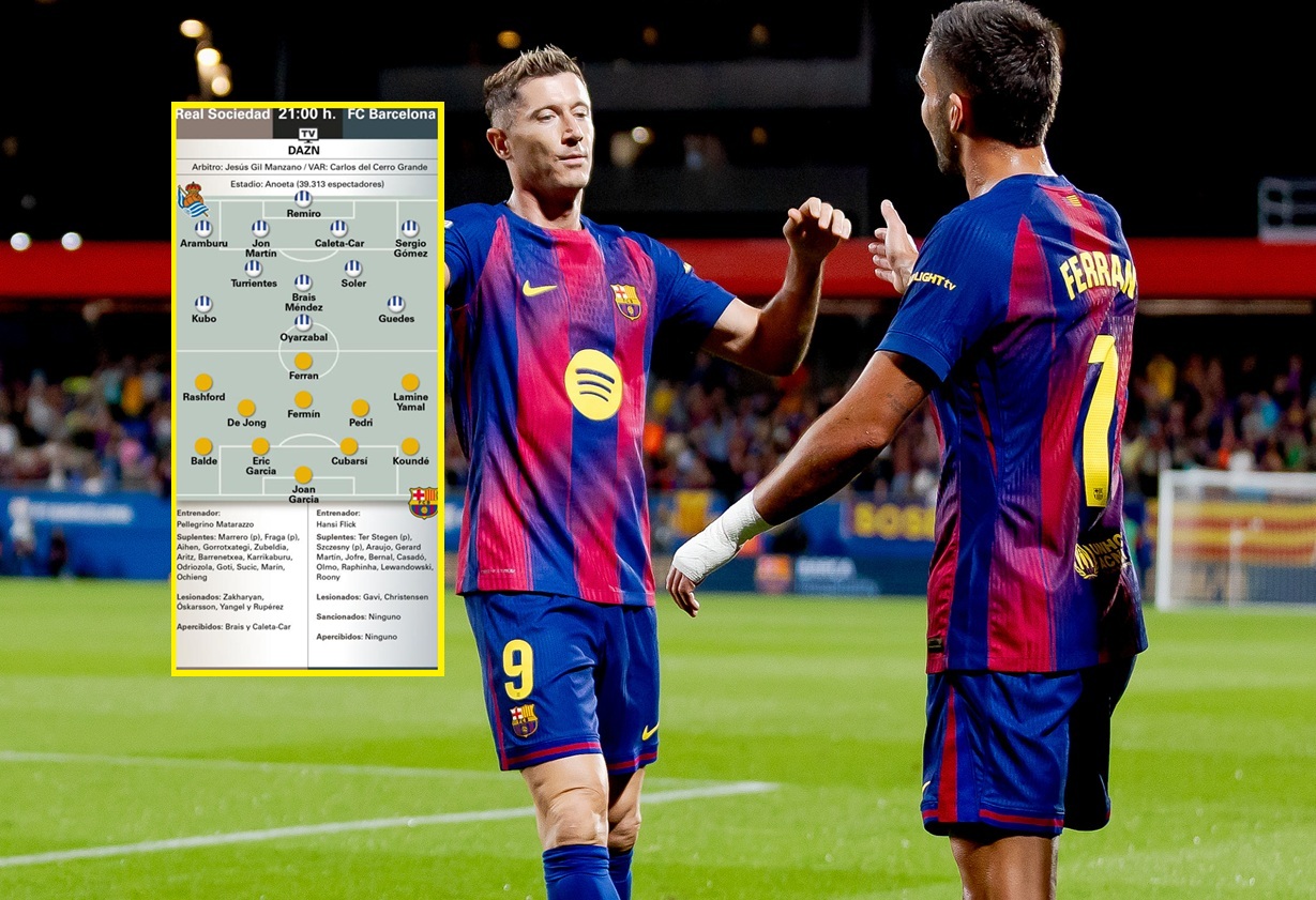 Lewandowski walczy z Ferranem. Hiszpańskie media wydały werdykt