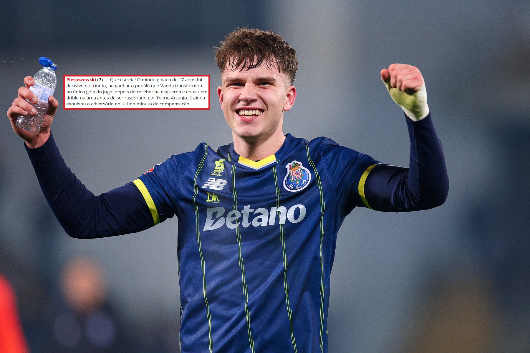 17 minut wystarczyło. Portugalskie media rozpływają się nad Pietuszewskim