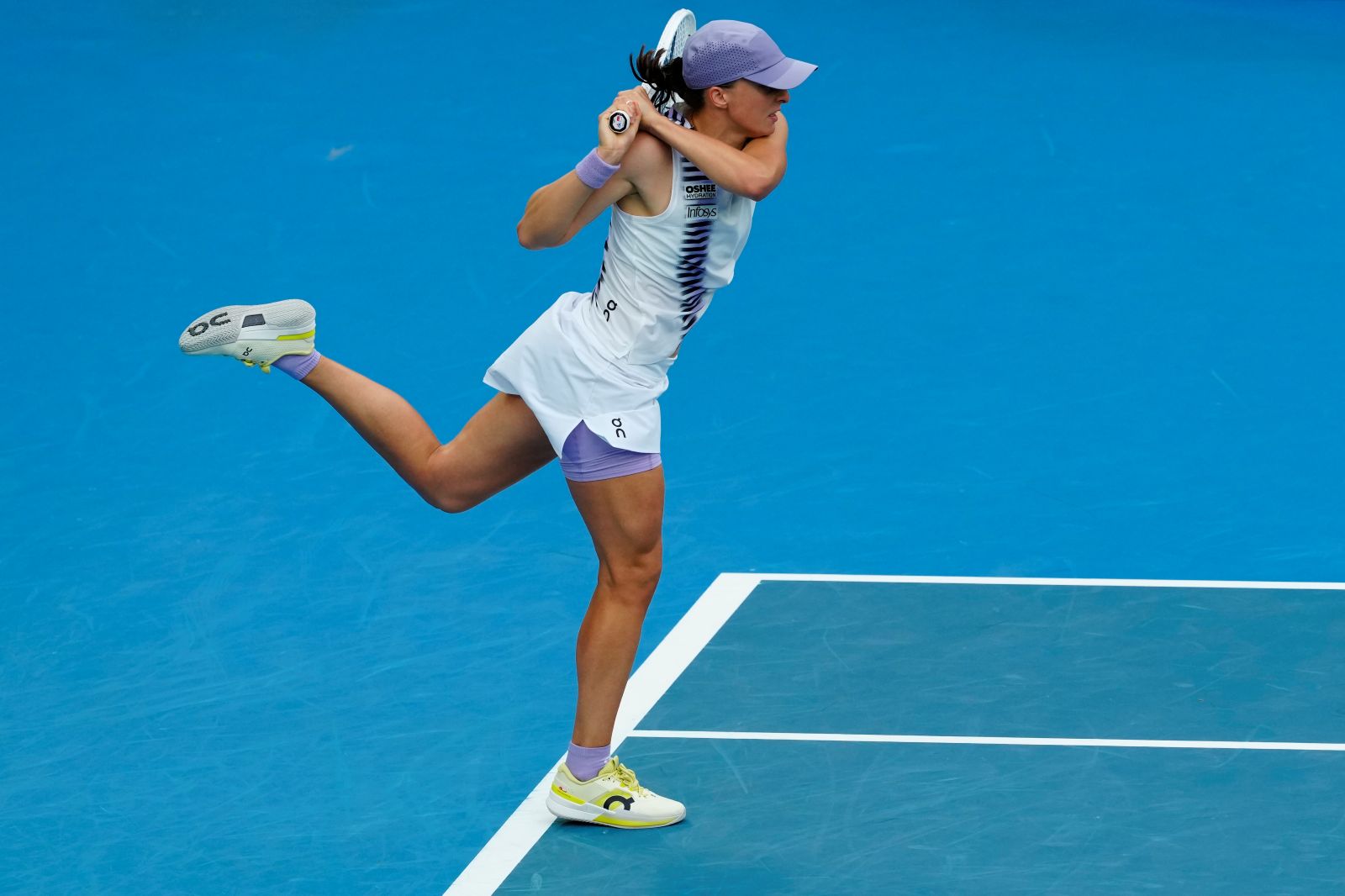 Niecodzienne sceny w Australian Open. Oto co zrobiła Świątek w przerwie