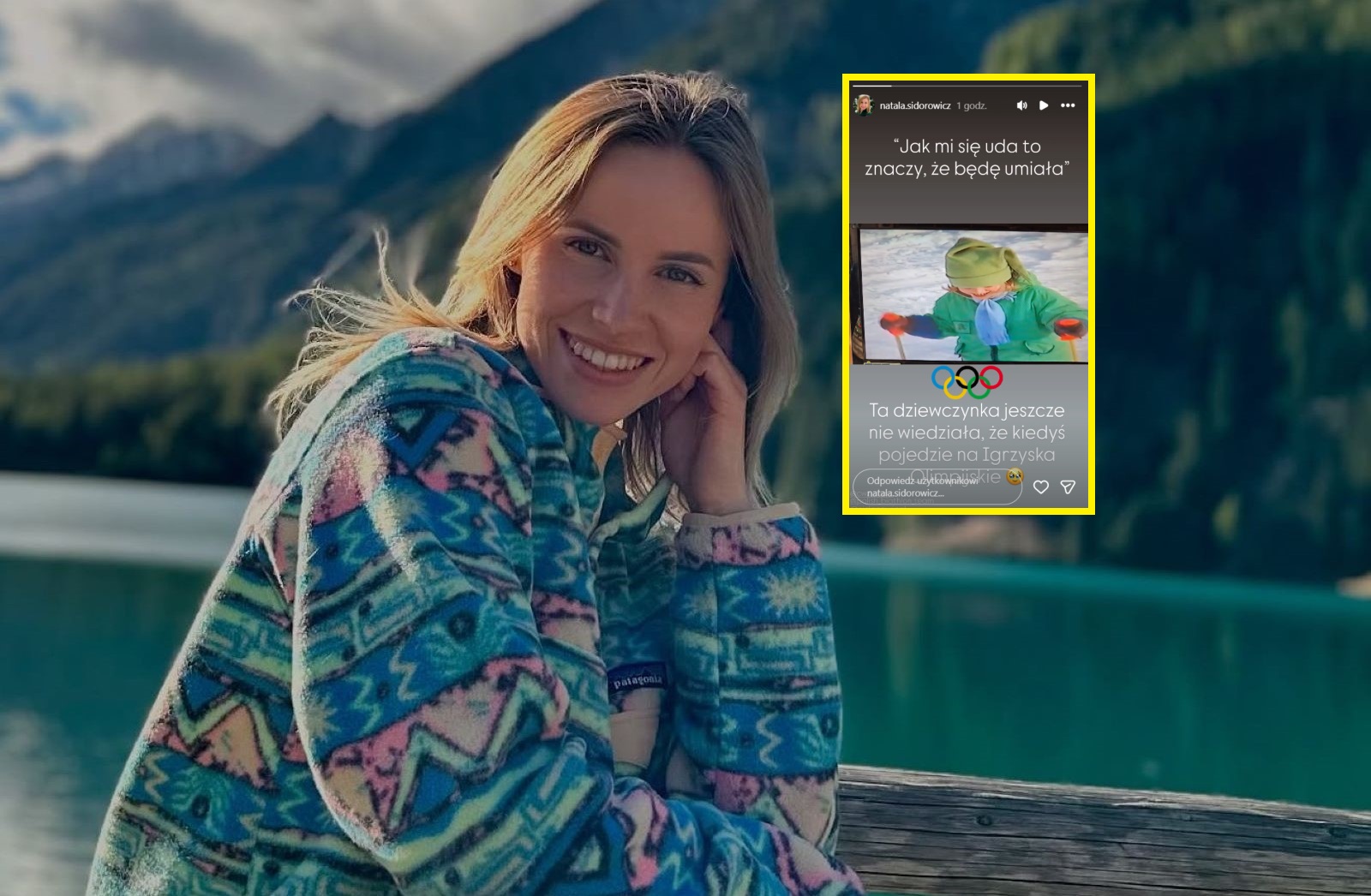 Polka jedzie na igrzyska. Wrzuciła do sieci uroczy film