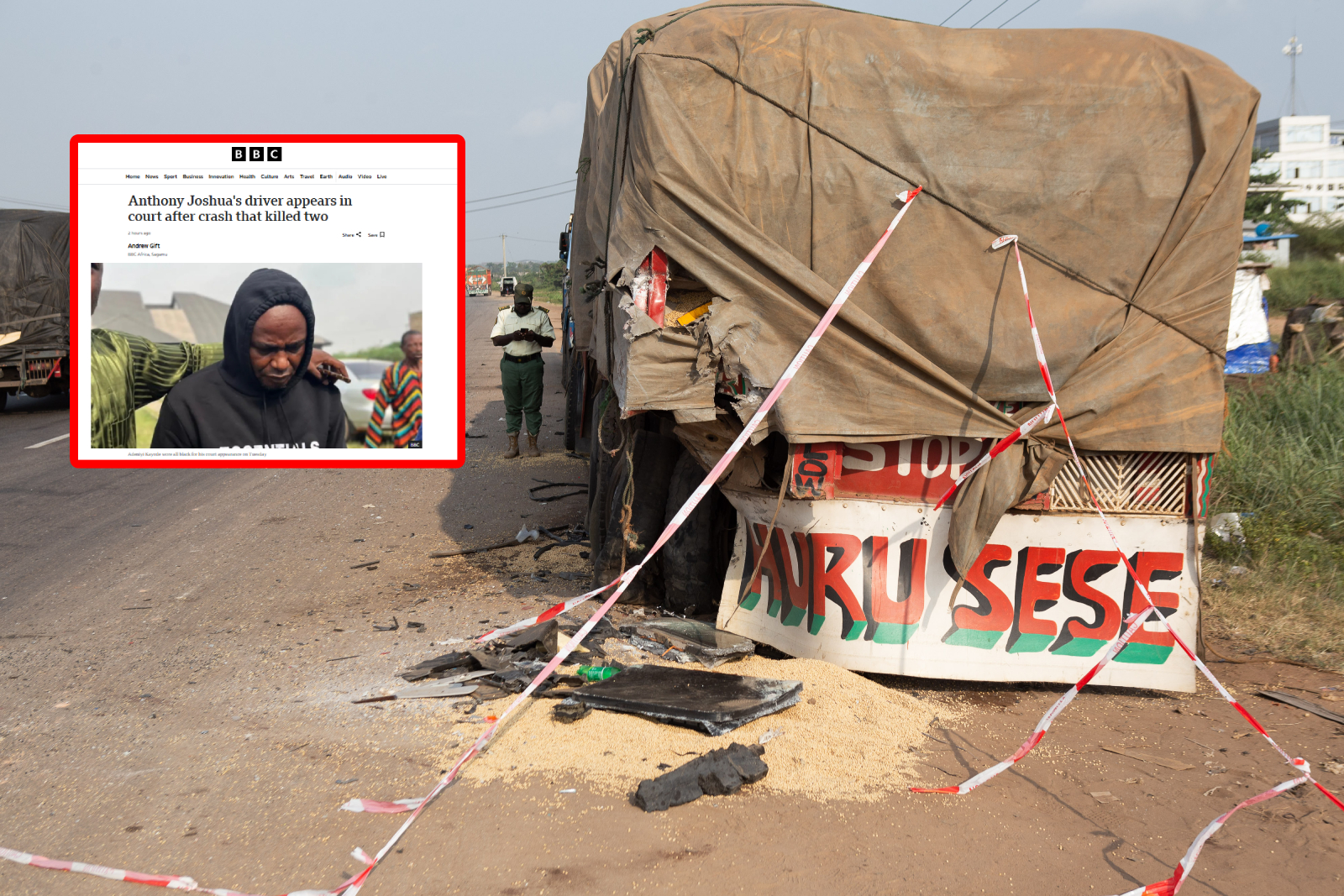Spowodował wypadek z udziałem Joshuy. Stanął przed sądem