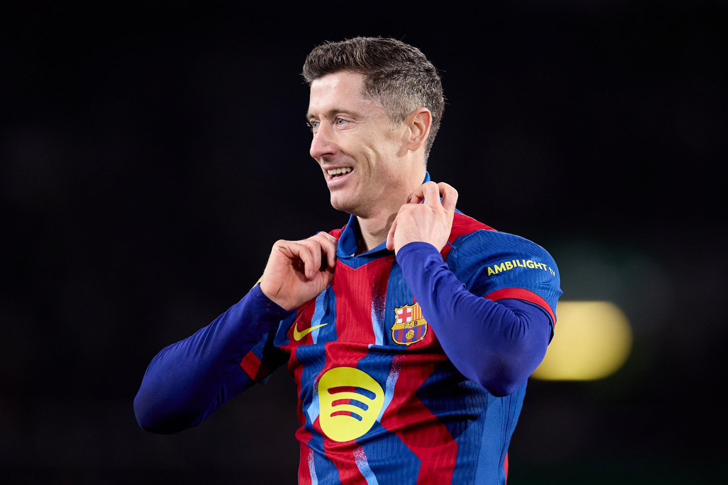 Zrobił to jako drugi w historii. "Lewy" zostanie zapamiętany w Barcelonie