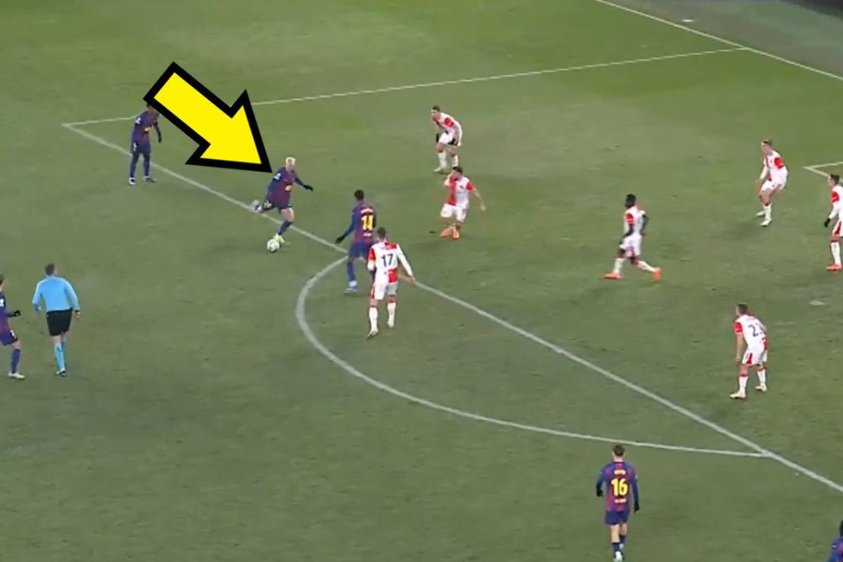 Dwie minuty po wejściu i taki gol! Wejście smoka piłkarza Barcelony [WIDEO]