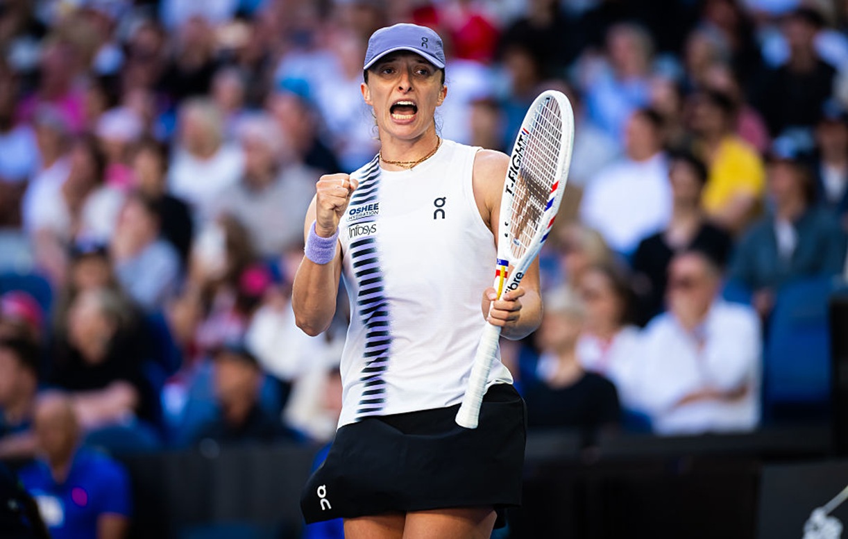 Iga Świątek - Anna Kalinska. Gdzie oglądać mecz Australian Open? O której początek?