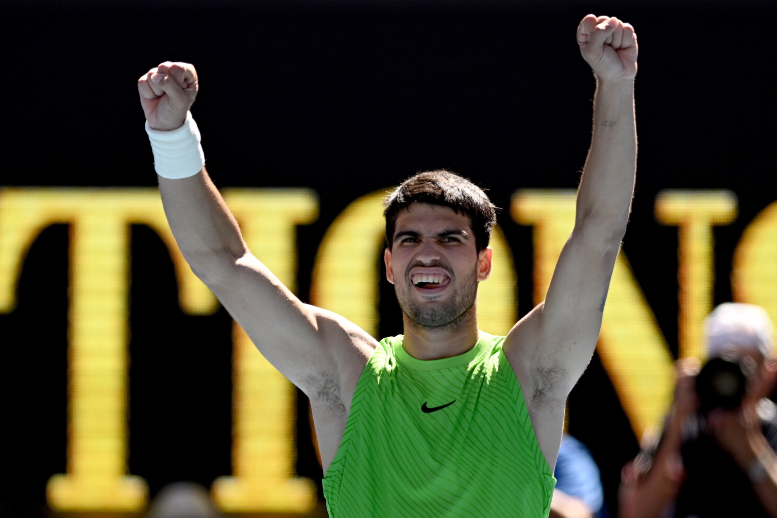 Carlos Alcaraz uczcił jubileuszowy mecz. Krecz drugiej rakiety Hiszpanii