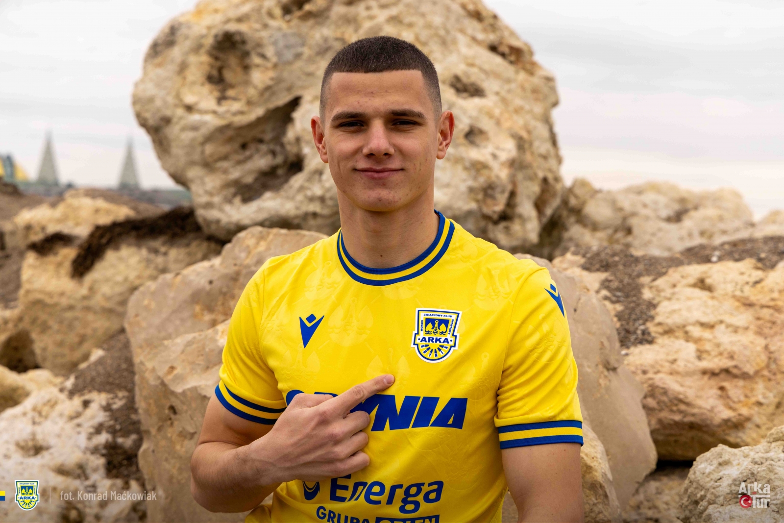 Strzelił 14 goli w 18 meczach. Rewelacja rundy wraca do Arki