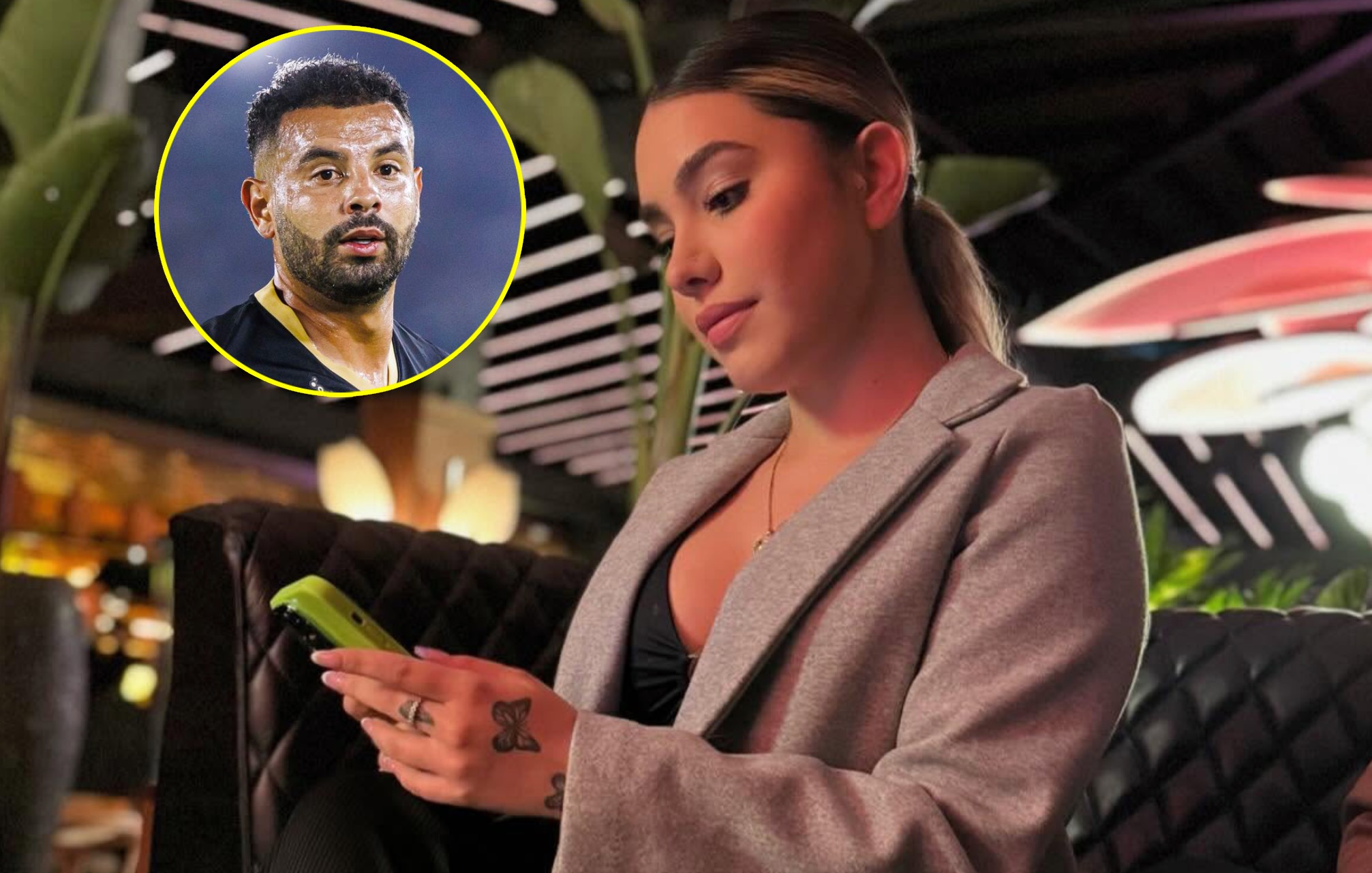 To nie żart. Piłkarski gwiazdor jest tylko 11 lat starszy od swojej córki