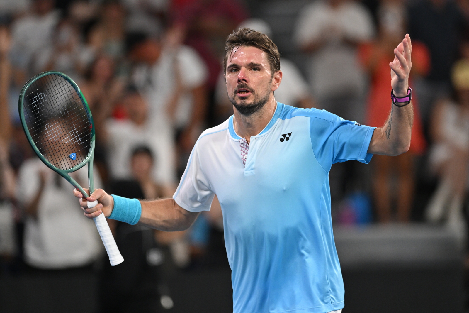 Pożegnanie z Australian Open. Stan Wawrinka z trudem hamował łzy