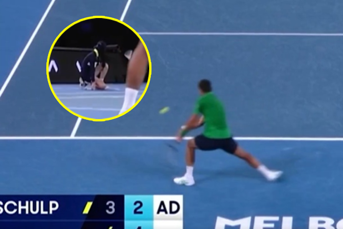 Fura szczęścia. Djoković o krok od wyrzucenia z turnieju. Jest nagranie