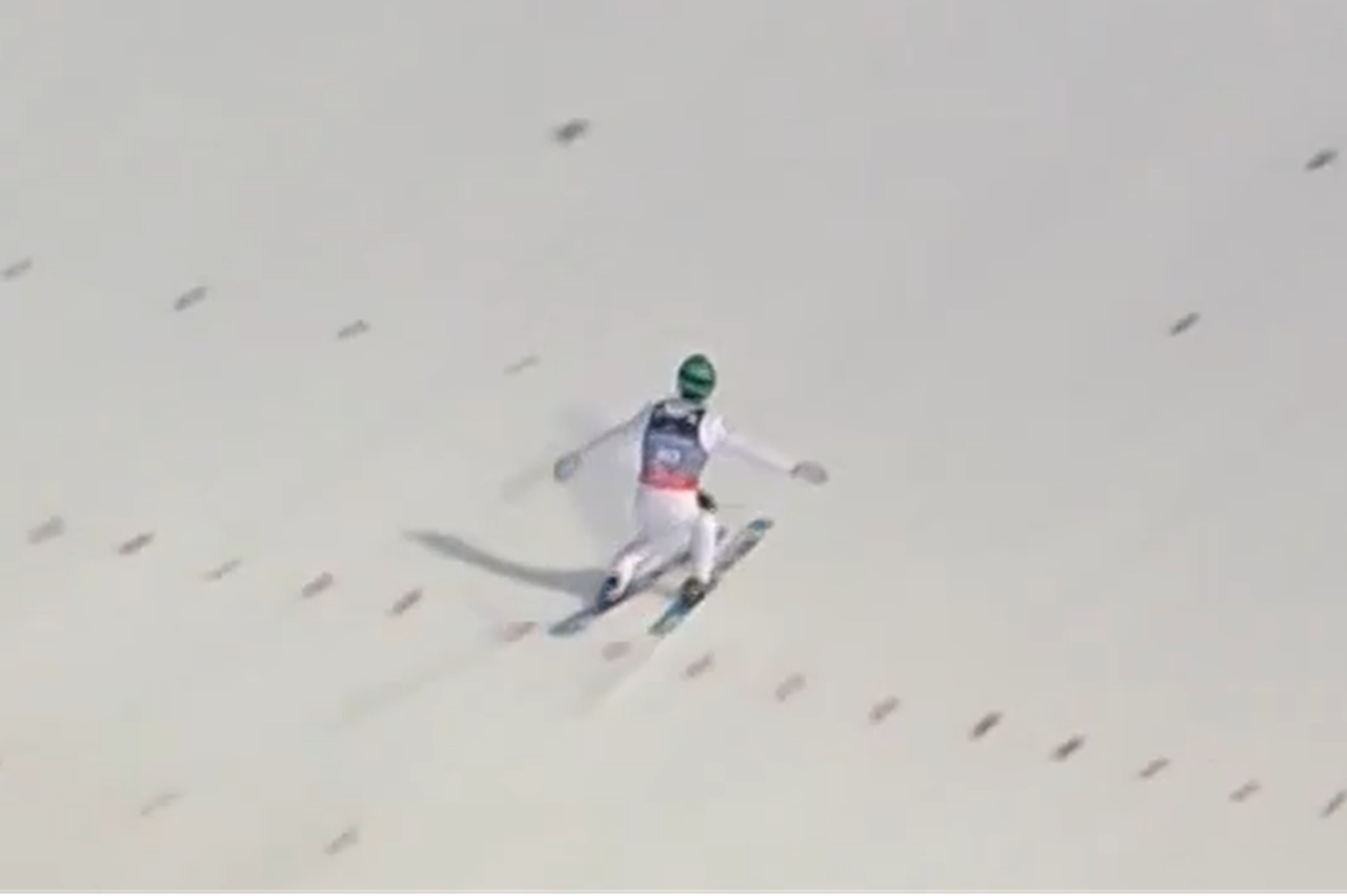 Obniżyli belkę o cztery stopnie. Szaleństwo, co zrobił Prevc