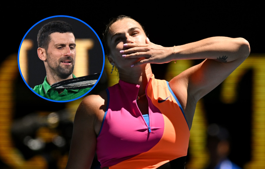 To byłby hit. Sabalenka i Djokovic po tej samej stronie siatki?