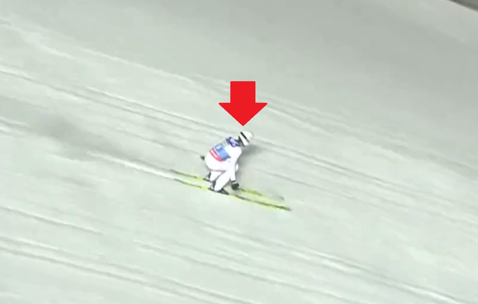 Kompromitacja Polaka na skoczni w Oberstdorfie. Gdzie on wylądował?