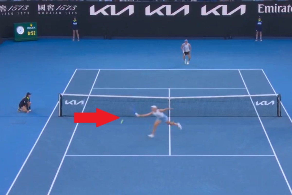 Walka na całego. Iga Świątek znała odpowiedź na każde zagranie [WIDEO]