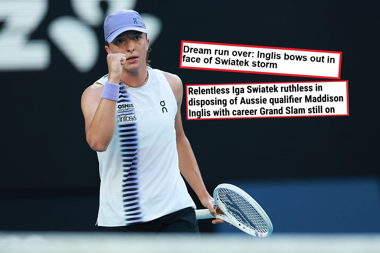 Nie mają złudzeń po tym, co zrobiła Świątek. "Zupełnie inna klasa"