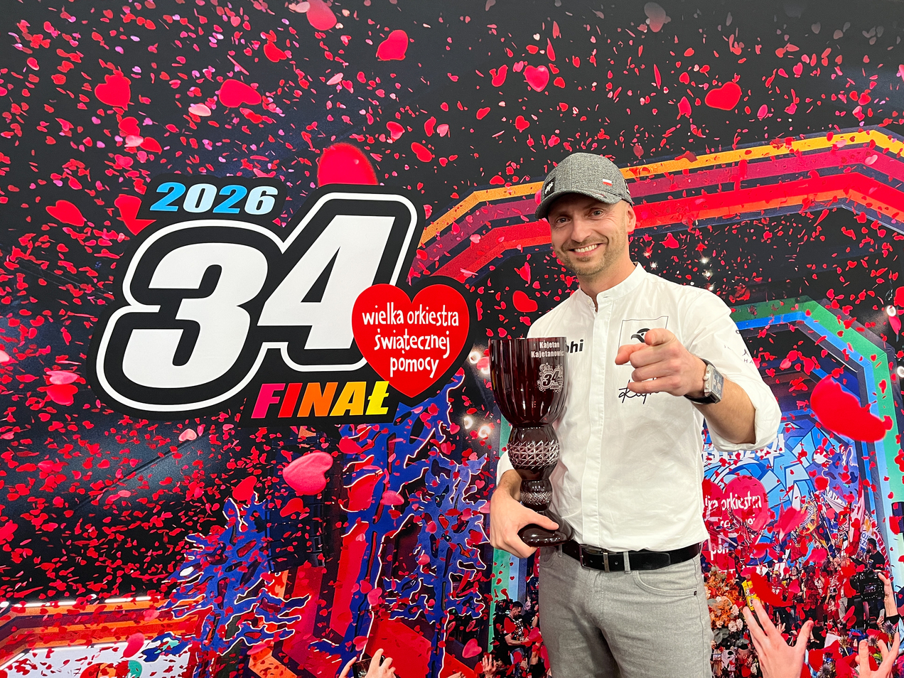 Kajetanowicz wsparł finał WOŚP. Kombinezon rajdowej legendy może być twój