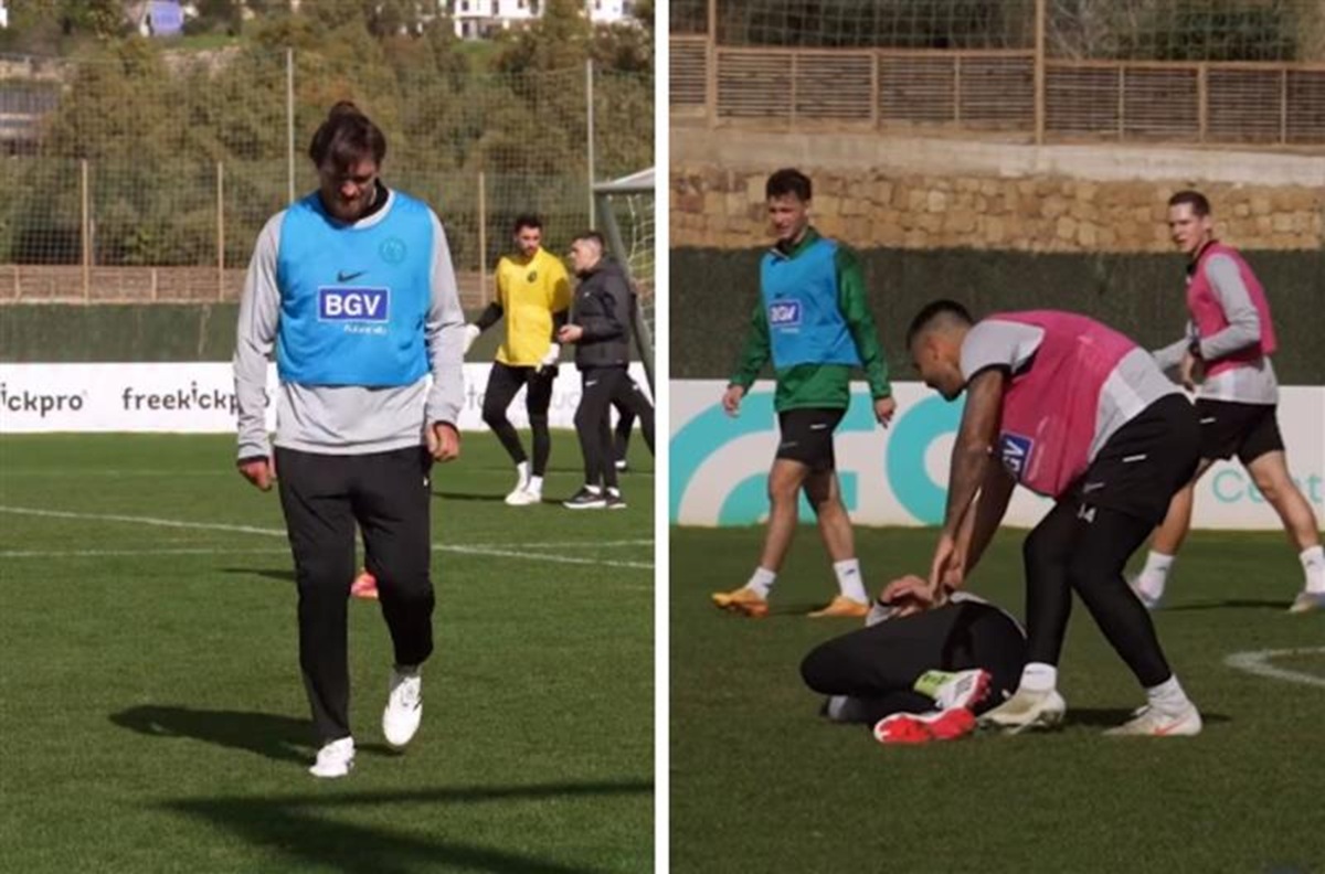 Po tym wejściu Usyk padł. Nagranie niesie się po sieci