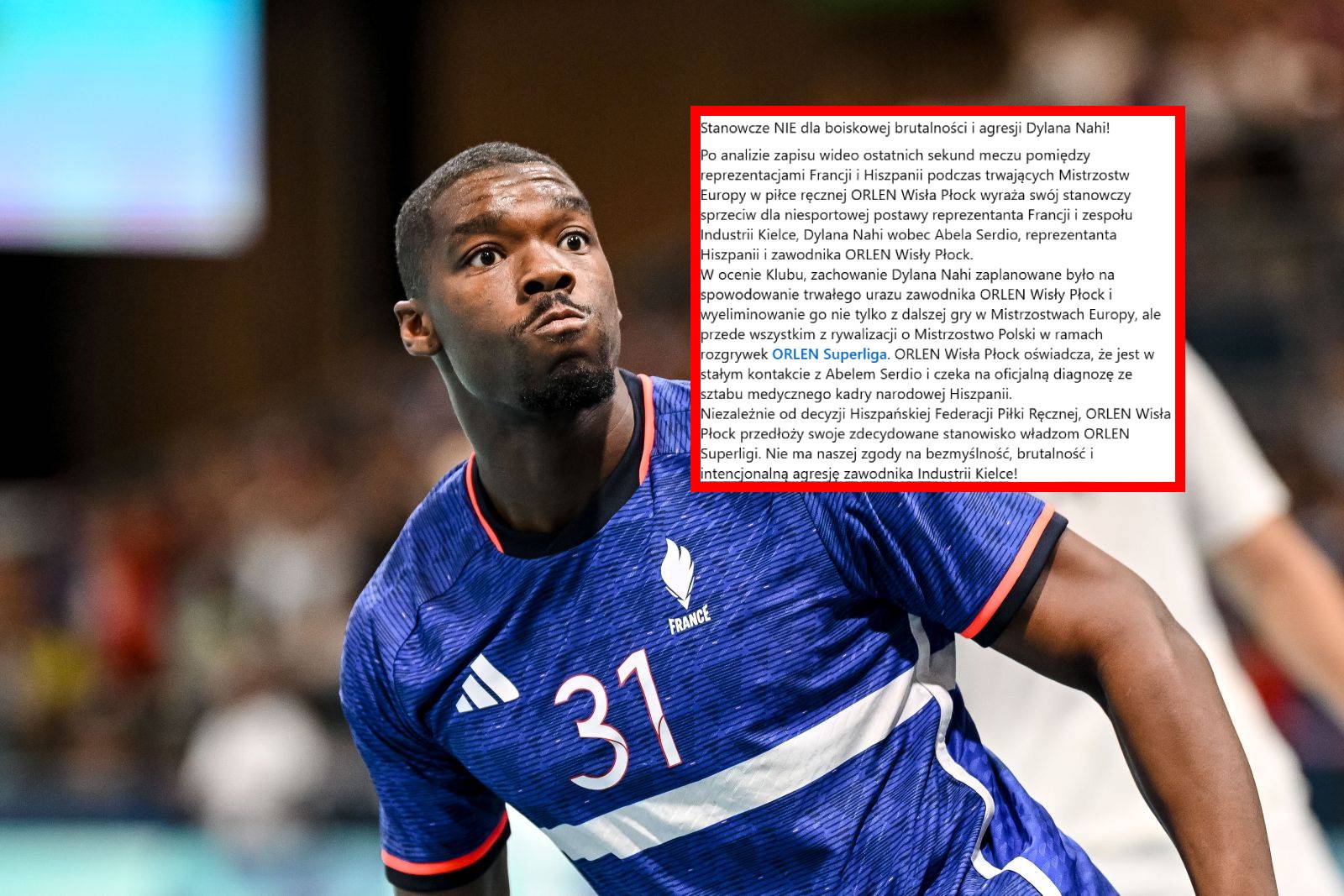 Burza po faulu na ME. Polski klub wydał komunikat. "Nie ma zgody na brutalność"