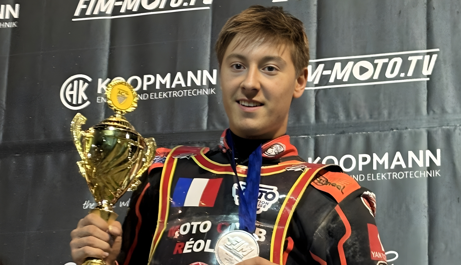 Ma dwa medale mistrzostw świata, ale niewielu go zna. Motoarena zrobiła na nim wielkie wrażenie