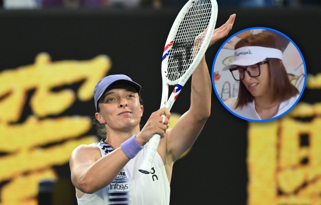 Przebrała się za kelnerkę. Świątek ujawniła kulisy. "Czasem było mi trudno"