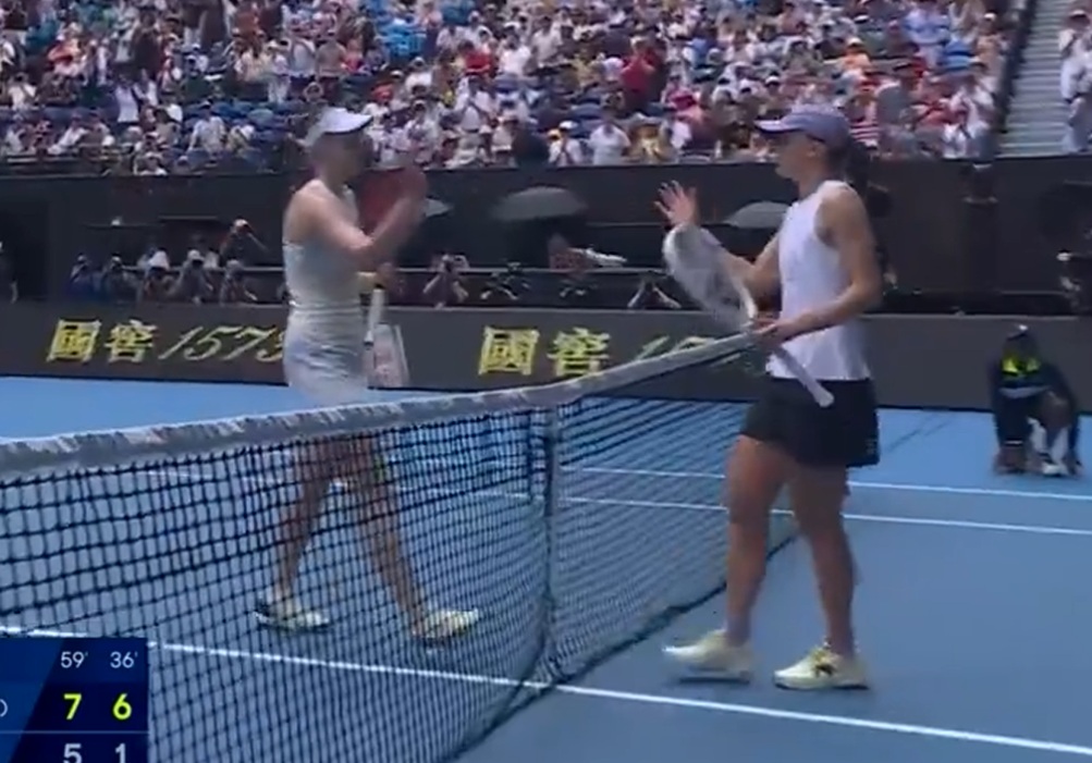 Było tuż po meczu. Nagrano zachowanie Świątek i Rybakiny