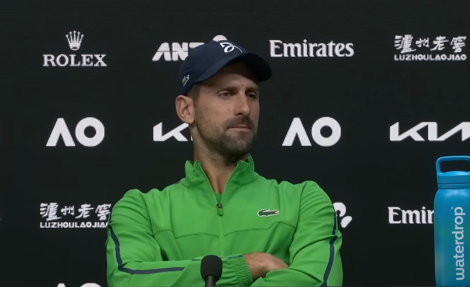 Djoković zirytowany pytaniem dziennikarza. "To trochę niegrzeczne"