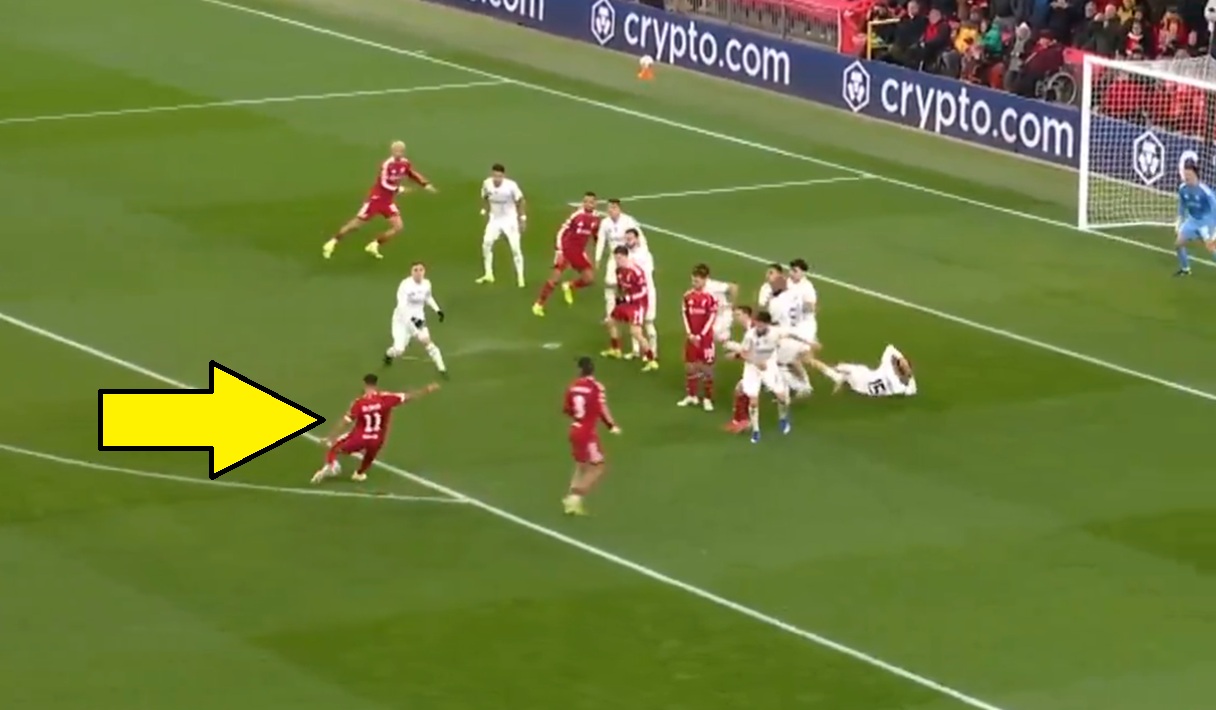 Bajeczny strzał Salaha. Polak nie miał szans