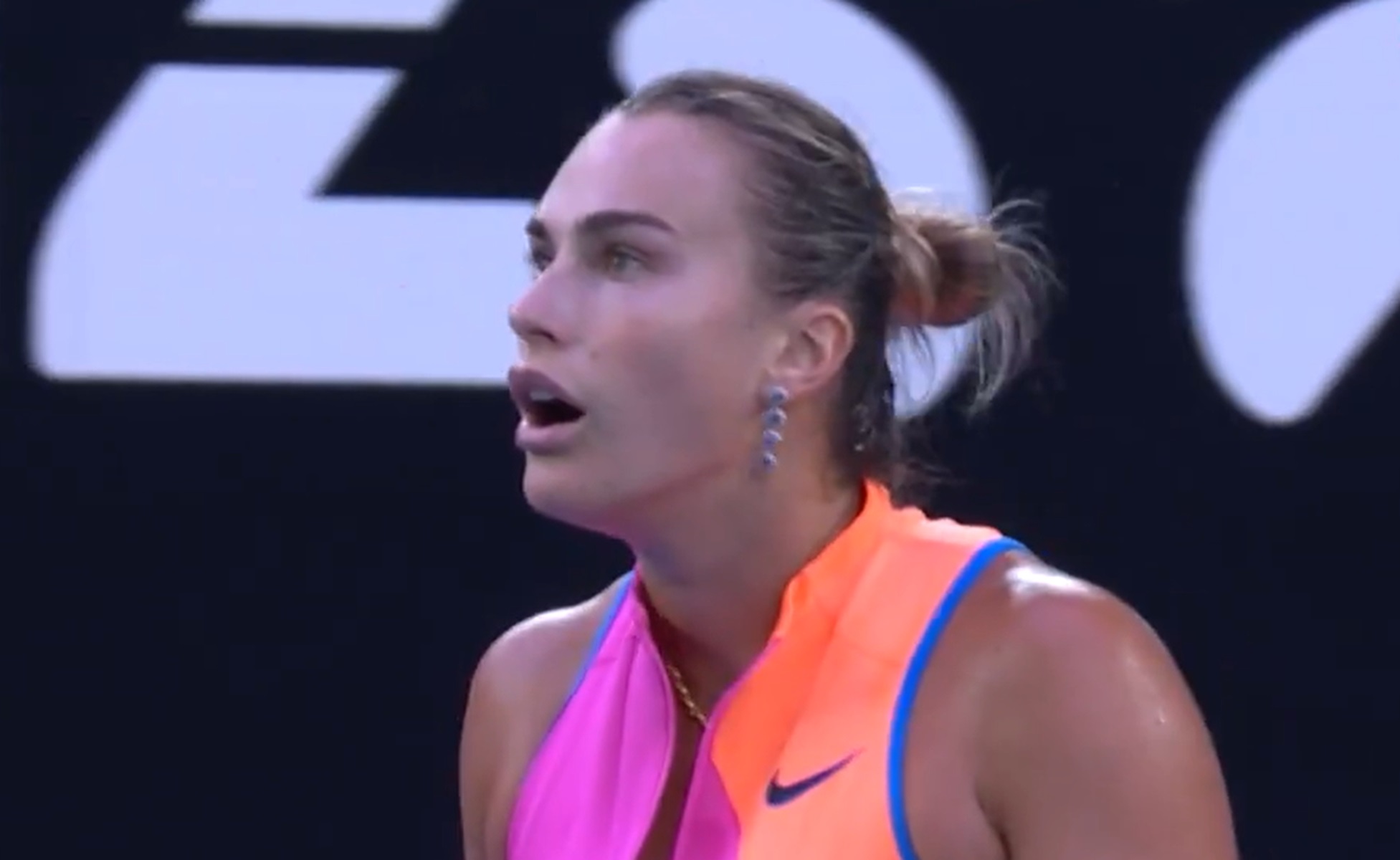 Sędzia przerwała grę po tym, co zrobiła Sabalenka. Białorusinka w szoku