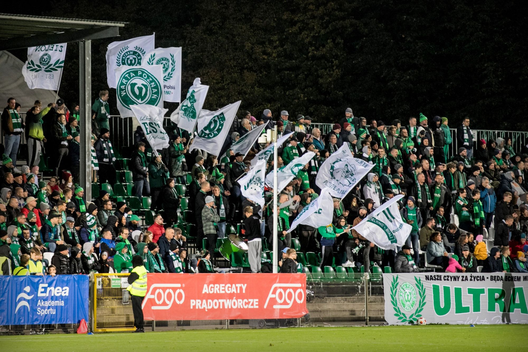 Będzie nowa trybuna na stadionie Warty Poznań. Zbiórka zakończona pełnym sukcesem
