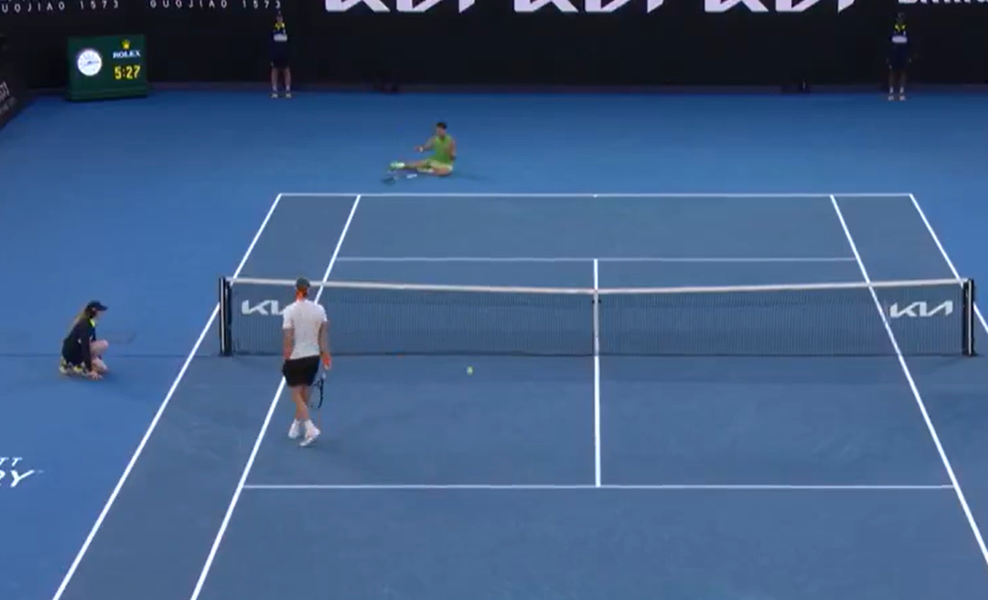 Niesamowite. Grali ponad 5 godzin, a on tak skończył mecz