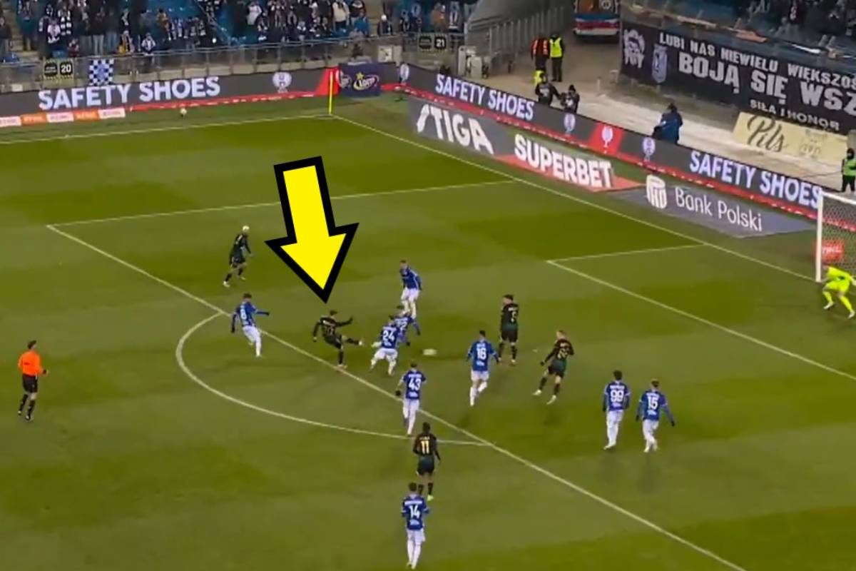 Piorunujący początek Lechii! Lech w tarapatach już w 3. minucie [WIDEO]