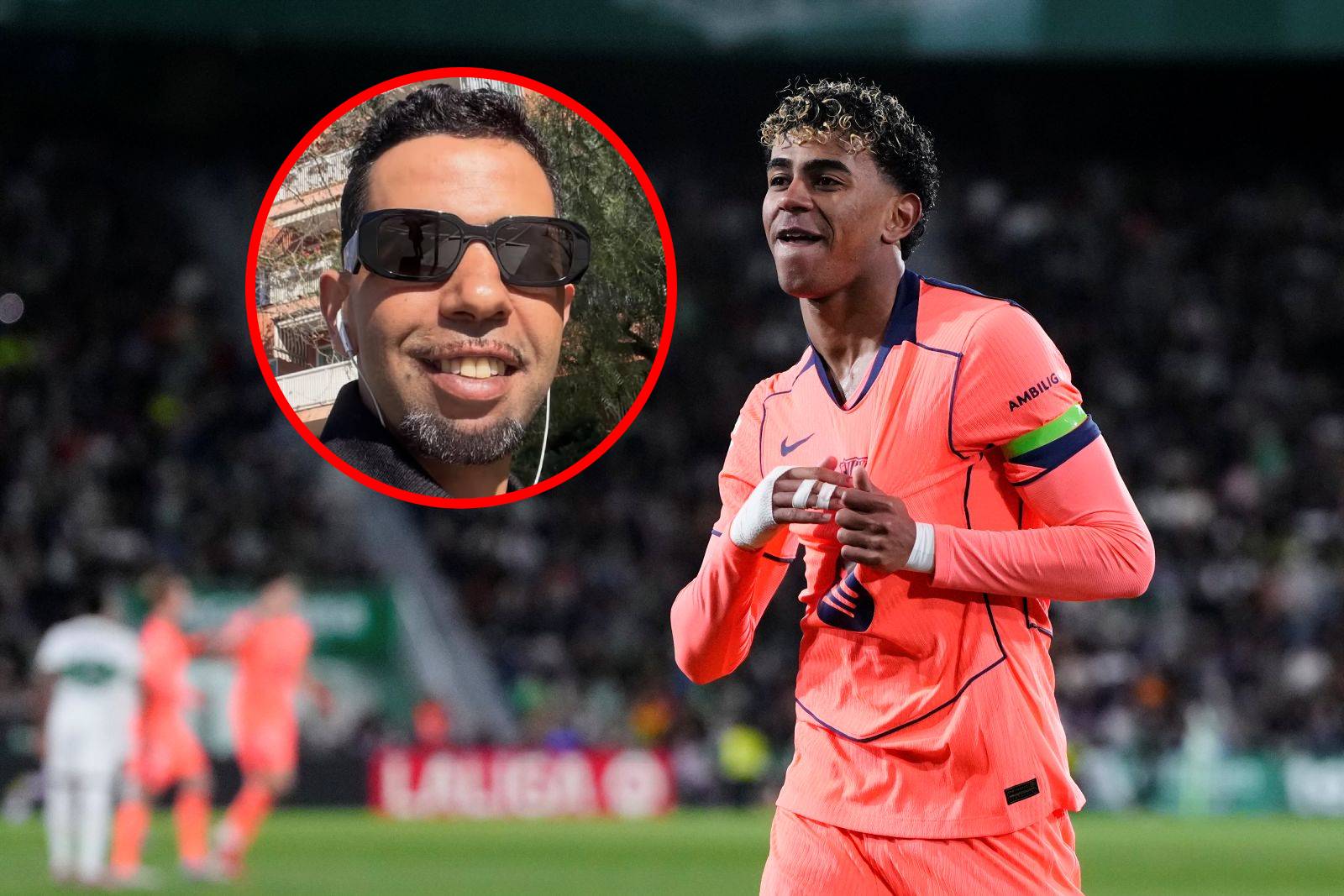 Ojciec Yamala przemówił w trakcie meczu. Jego słowa stały się viralem