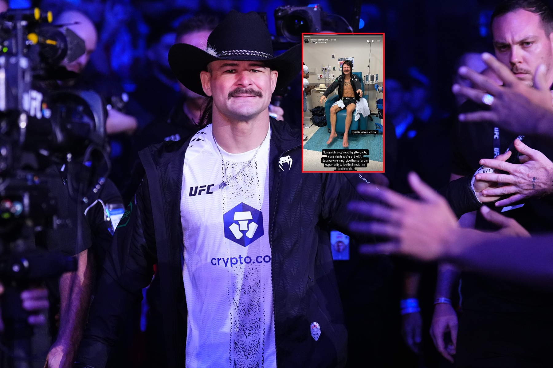 Przegrał walkę o pas i trafił do szpitala. Obrażenia szokują