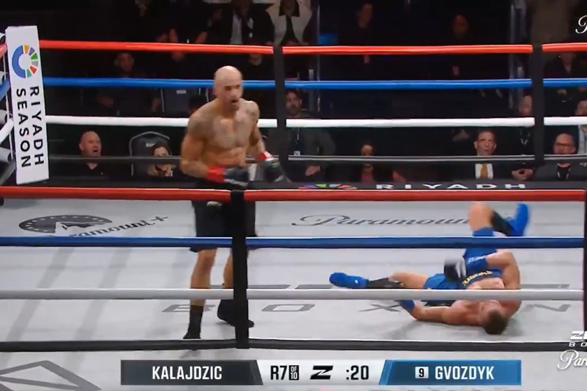 Potężny nokaut w Las Vegas