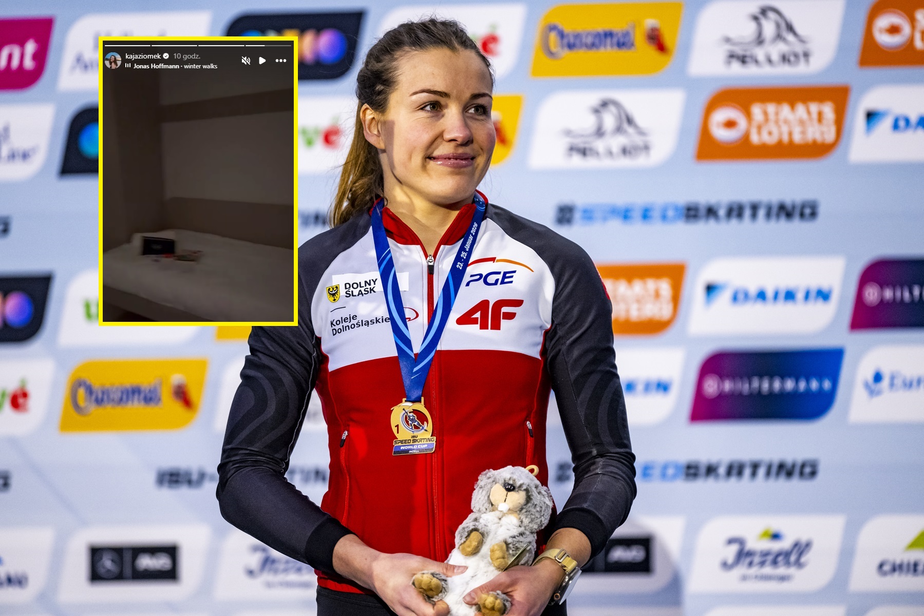 Tak wygląda pokój w wiosce olimpijskiej. Polka pokazała film