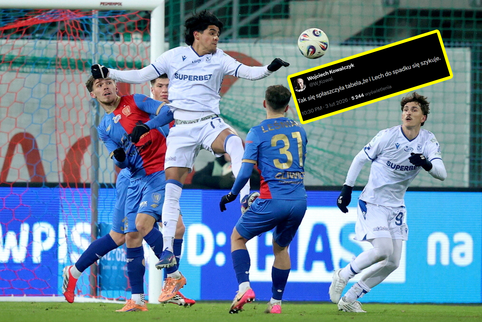 "Dramatyczny". Jest głośno po meczu Lecha
